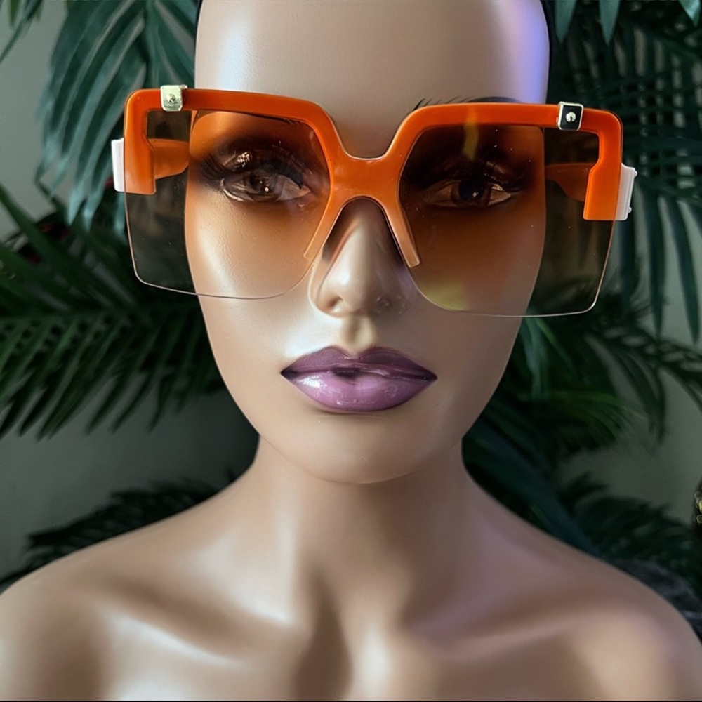 Pink Oversized Sunglasses